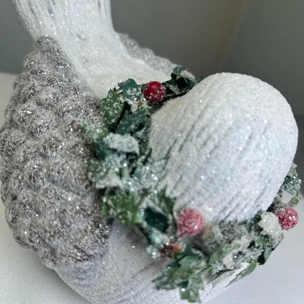 Decorative Holiday Dove Subtle Holiday Flare Sweet Peaceful Touches Cottage Lage